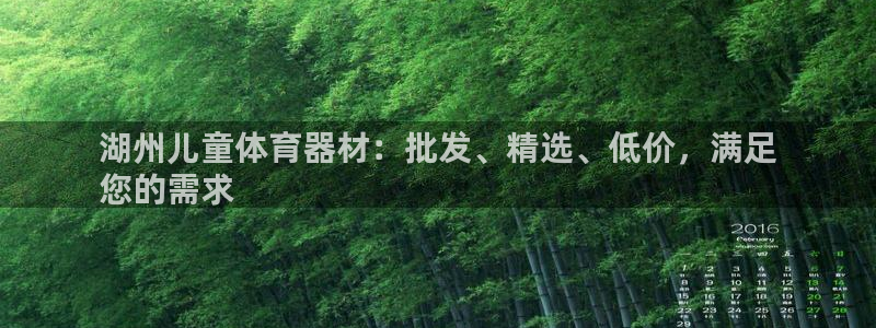 尊龙凯时手机版·(中国)官方网站：湖州儿童体育器材：批发、精